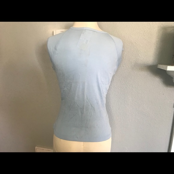 Cap Sleeve Tropical Tank Top - Picture 3 of 3